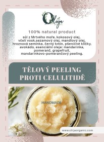 Tělový peeling proti celulitidě, 500 ml