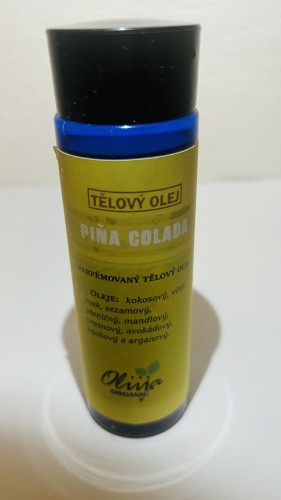 Parfémovaný tělový olej Piňa colada, 100 ml